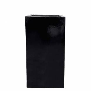 ΚΑΣΠΩ FIBERGLASS ΠΥΡΓΟΣ ΜΑΥΡΟ ΓΥΑΛΙΣΤΕΡΟ - 50x50x100cm
